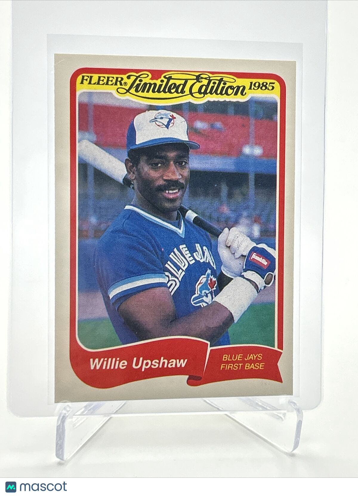 1985 Fleer Limited Edition Willie Upshaw Card #41 NM-MT FREE SHIPPING