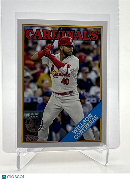 2023 Topps 1988 Topps 35th Willson Contreras Baseball Card 2T88-50 FREE SHIPPING
