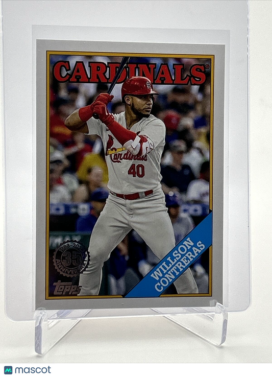 2023 Topps 1988 Topps 35th Willson Contreras Baseball Card 2T88-50 FREE SHIPPING