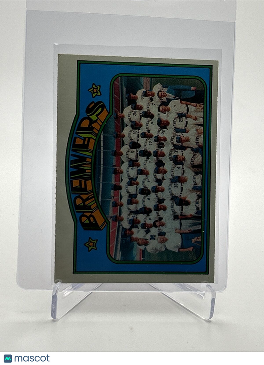1972 Topps Milwaukee Brewers Baseball Card #106 VG Quality FREE SHIPPING