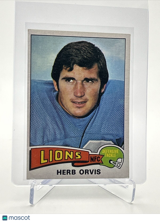 1975 Topps Herb Orvis Rookie Football Card #514 EX-MT Quality FREE SHIPPING