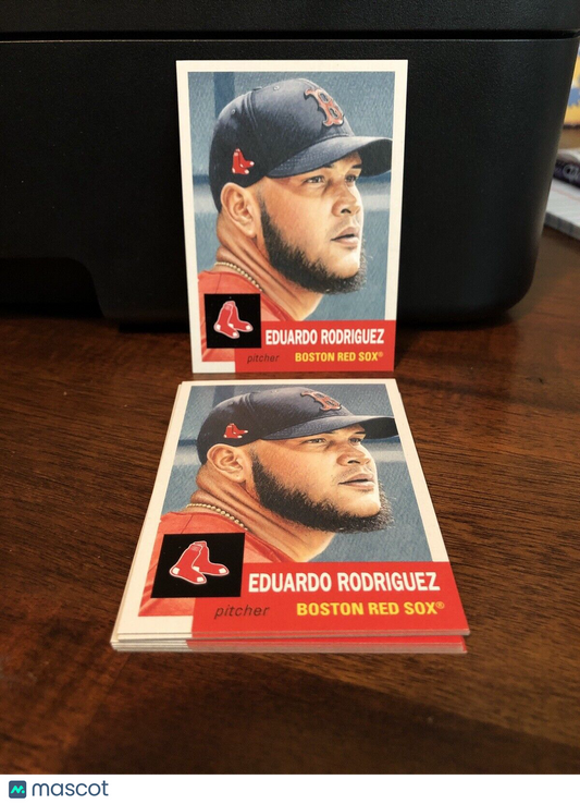 2020 Topps Living Set Eduardo Rodriguez Baseball Card #299 Lot of 9 Cards