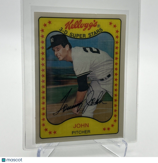 1981 Kellogg's Tommy John Baseball Card #52 NM-Mint FREE SHIPPING