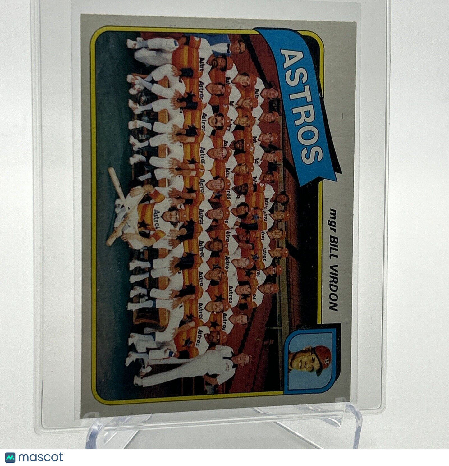 1980 Topps Bill Virdon Checklist Baseball Card #82 NM-Mint FREE SHIPPING