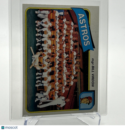 1980 Topps Bill Virdon Checklist Baseball Card #82 NM-Mint FREE SHIPPING