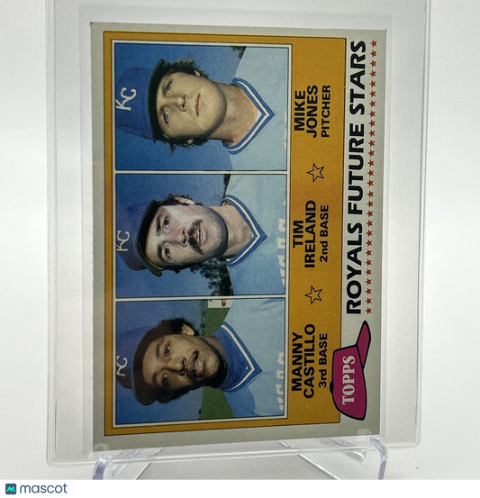1981 Topps Royals Future Stars Rookie Baseball Card #66 NM-Mint FREE SHIPPING