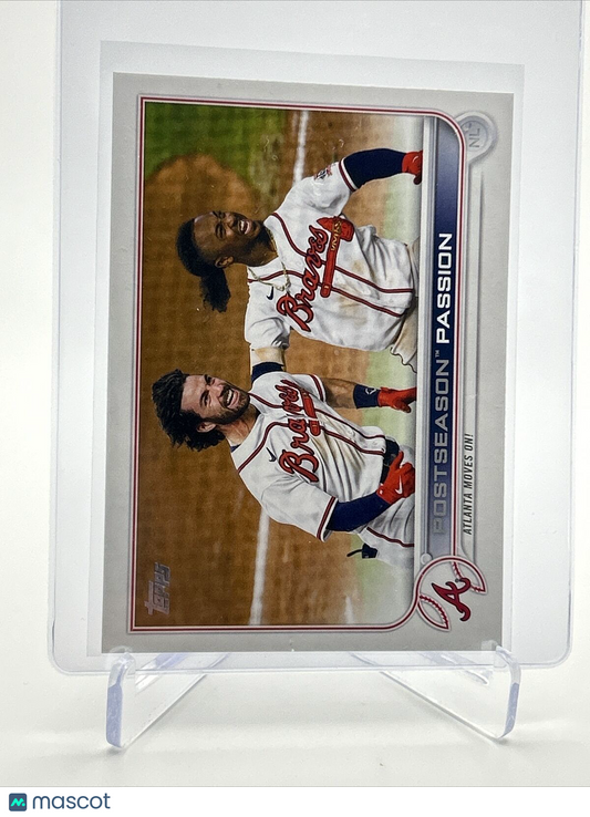 2022 Topps Postseason Passion Braves Baseball Card #342 Mint FREE SHIPPING