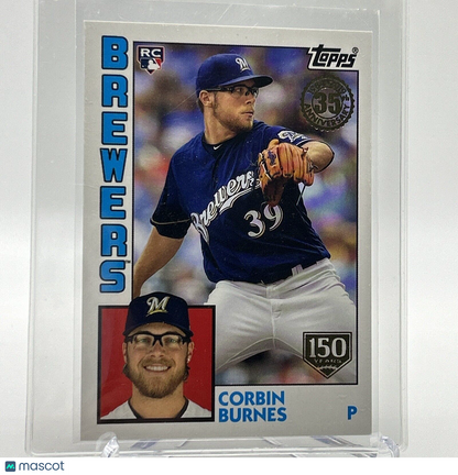 2019 Topps Corbin Burnes 1984 Topps 150th Rookie Card #84R-CB Mint FREE SHIPPING