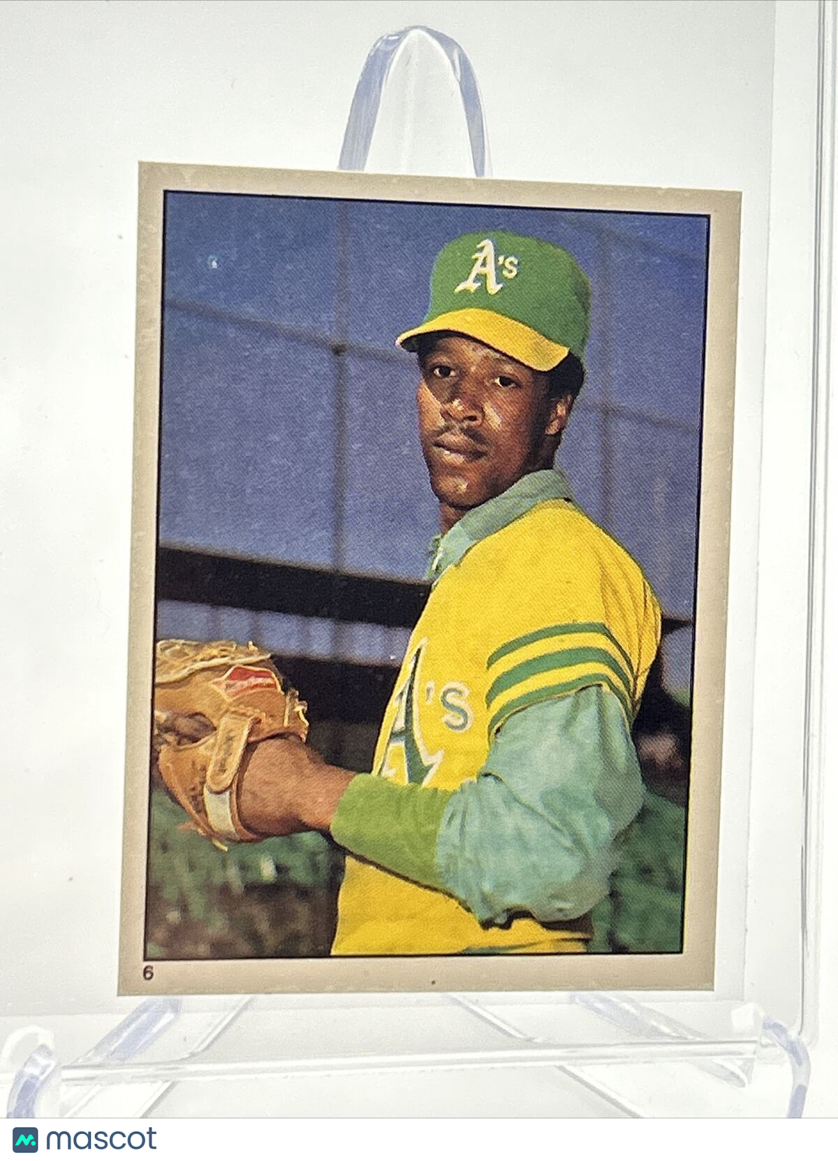 1981 Topps Stickers Mike Norris Baseball Card #6 NM-Mint FREE SHIPPING