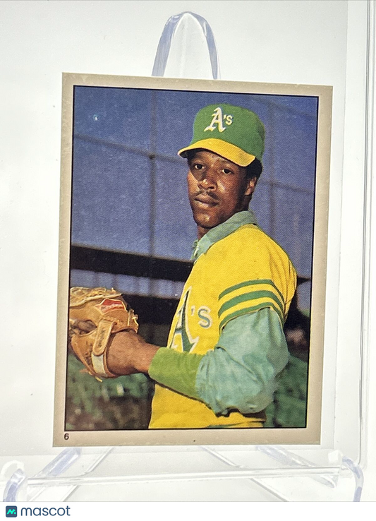 1981 Topps Stickers Mike Norris Baseball Card #6 NM-Mint FREE SHIPPING