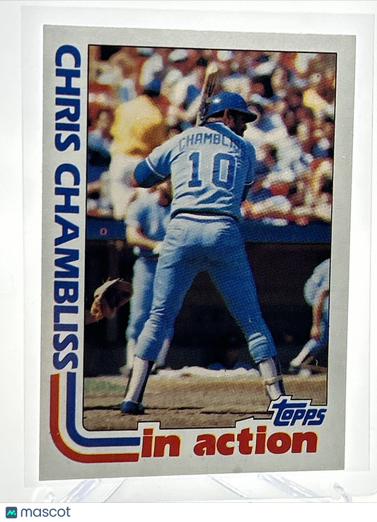 1982 Topps Chris Chambliss Baseball Card #321 NM-Mint FREE SHIPPING