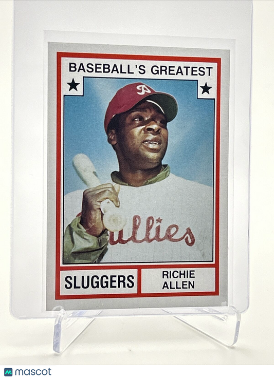 1982 TCMA Greatest Sluggers Richie Allen Baseball Card #16 Mint FREE SHIPPING