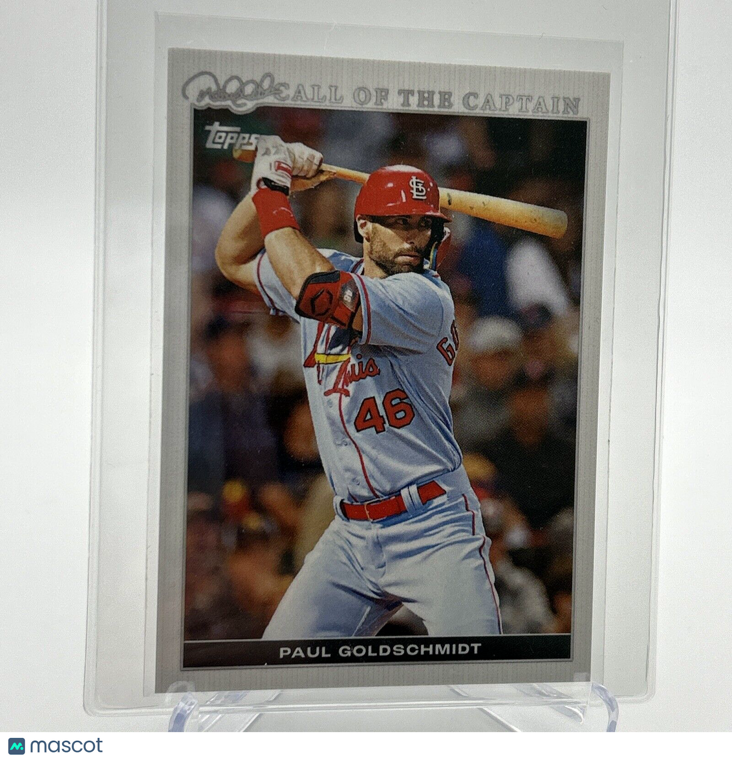 2022 Topps x Derek Jeter Paul Goldschmidt Baseball Card #18 Mint FREE SHIPPING