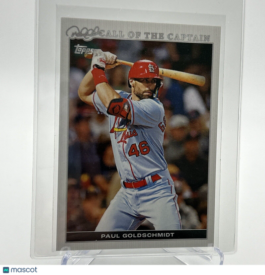 2022 Topps x Derek Jeter Paul Goldschmidt Baseball Card #18 Mint FREE SHIPPING