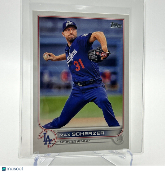 2022 Topps Max Scherzer Baseball Card #310 Mint FREE SHIPPING