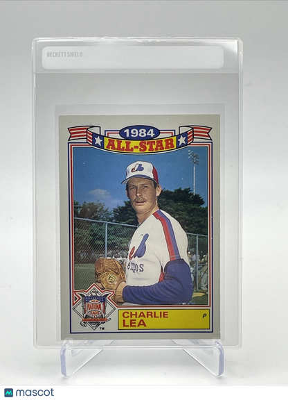 1985 Topps Glossy All-Stars Charlie Lea Baseball Card #10 Mint FREE SHIPPING