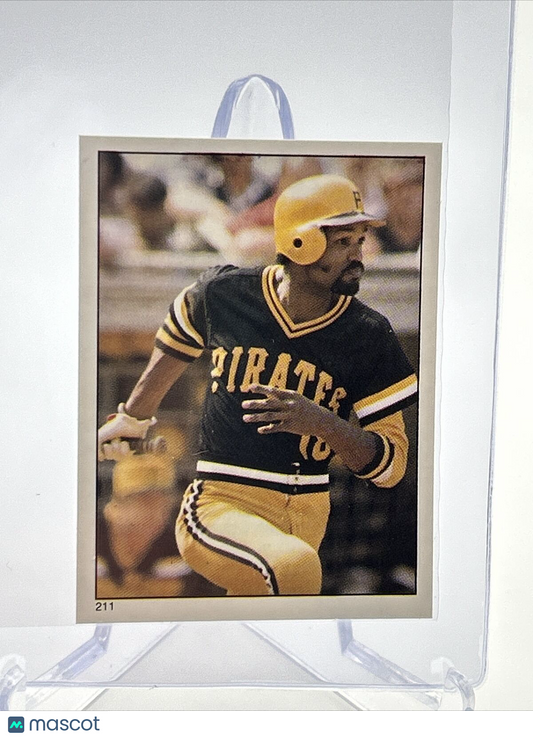 1981 Topps Stickers Omar Moreno Baseball Card #211 NM-Mint FREE SHIPPING