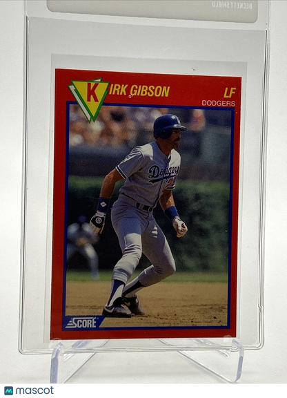 1989 Score Hottest 100 Kirk Gibson Baseball Card #30 Mint FREE SHIPPING