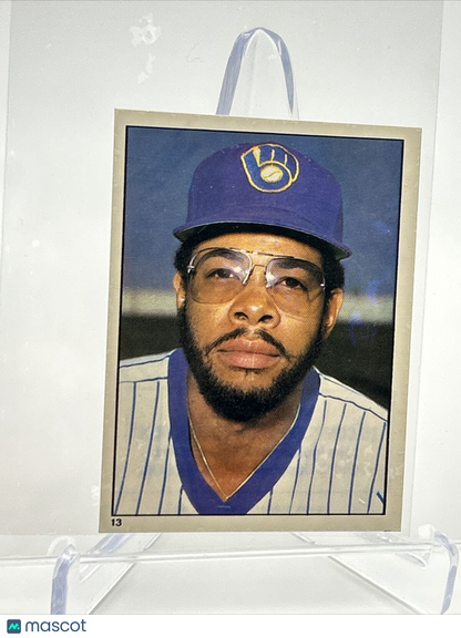 1981 Topps Stickers Cecil Cooper Baseball Card #13 NM-Mint FREE SHIPPING