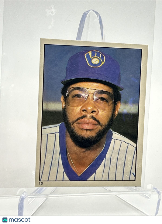 1981 Topps Stickers Cecil Cooper Baseball Card #13 NM-Mint FREE SHIPPING