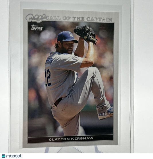 2022 Topps x Derek Jeter Clayton Kershaw Card #25 Mint FREE SHIPPING