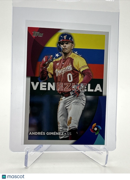 2023 Topps World Baseball Classic Stars Andres Gimenez #WBC-47 FREE SHIPPING
