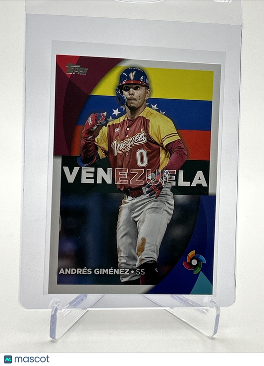 2023 Topps World Baseball Classic Stars Andres Gimenez #WBC-47 FREE SHIPPING