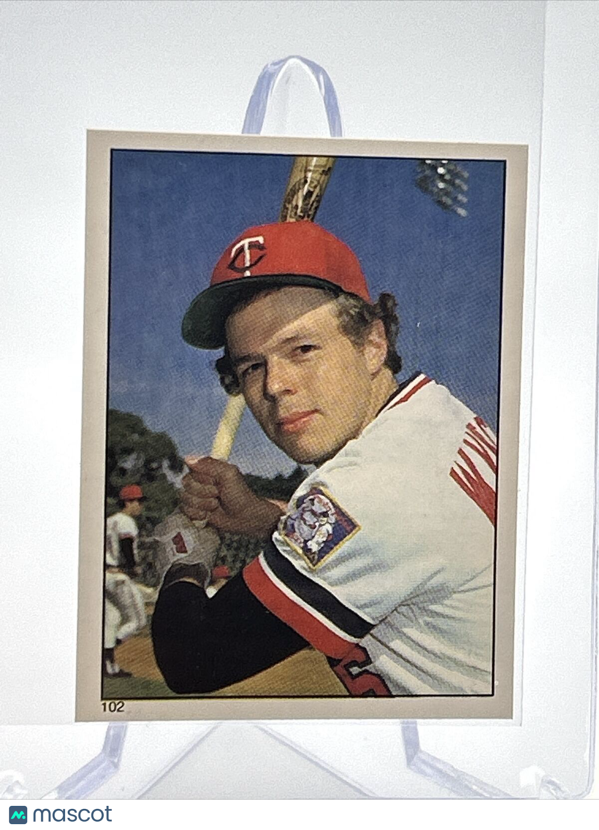 1981 Topps Stickers Butch Wynegar Baseball Card #102 NM-Mint FREE SHIPPING