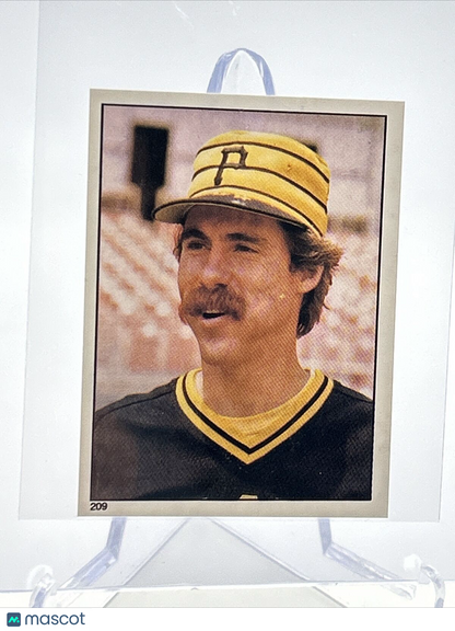 1981 Topps Stickers Phil Garner Baseball Card #209 NM-Mint FREE SHIPPING