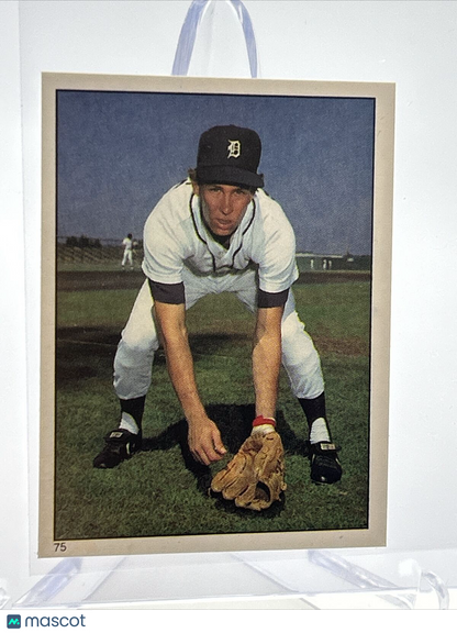 1981 Topps Stickers Alan Trammell Baseball Card #75 NM-Mint FREE SHIPPING