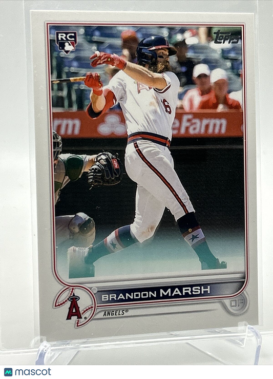 2022 Topps RETAIL SET Brandon Marsh Rookie Baseball Card #243 Mint FREE SHIPPING