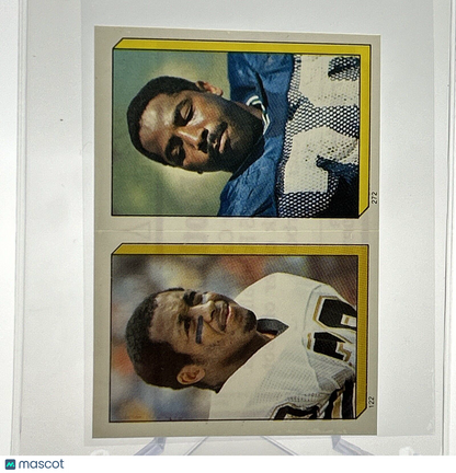 1986 Topps Wayne Wilson/Jacob Green Sticker Card #122/272 NM-MT FREE SHIPPING