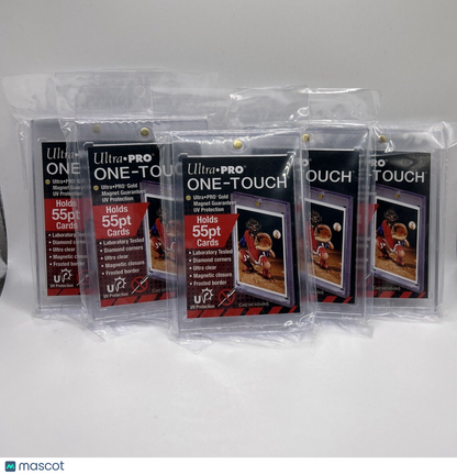 Ultra Pro One-Touch 55pt Point Magnetic Card Holder - Lot of 5