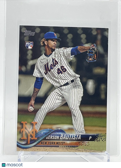 2018 Topps Update Gerson Bautista Rookie Baseball Card #US181 Mint FREE SHIPPING