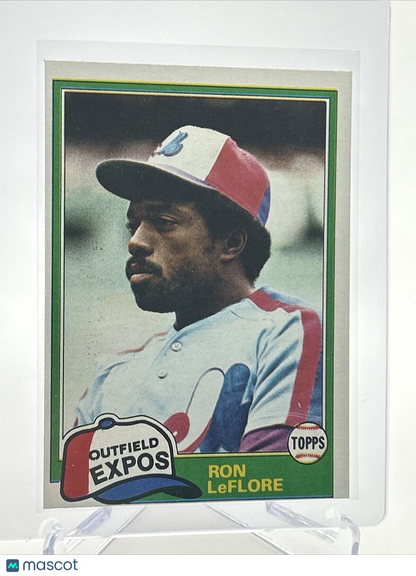 1981 Topps Ron LeFlore Baseball Card #710 NM-Mint FREE SHIPPING