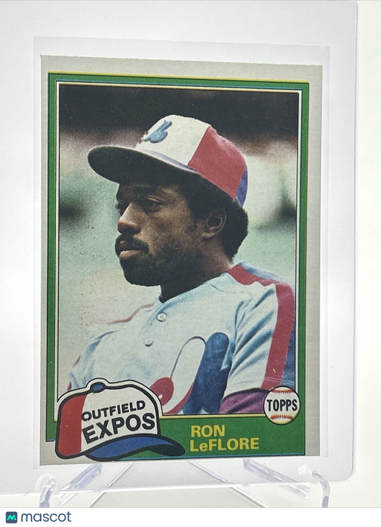 1981 Topps Ron LeFlore Baseball Card #710 NM-Mint FREE SHIPPING