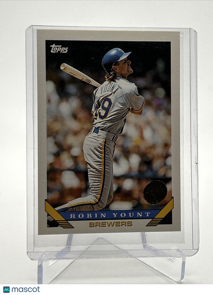 1993 Topps Inaugural Colorado Rockies Robin Yount Baseball Card #1 FREE SHIPPING