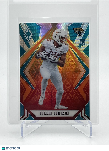 2020 Panini Phoenix FIRE BURST Collin Johnson Rookie #174 Mint FREE SHIPPING