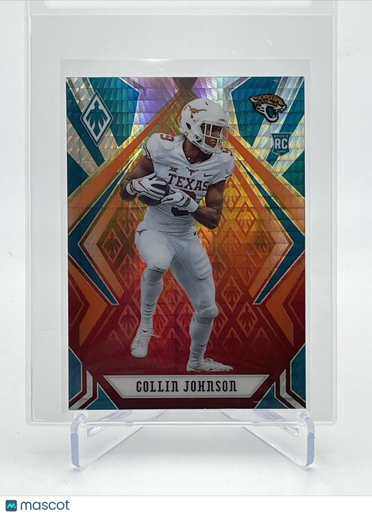 2020 Panini Phoenix FIRE BURST Collin Johnson Rookie #174 Mint FREE SHIPPING