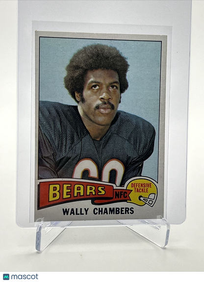 1975 Topps Wally Chambers Football Card #155 NM Quality FREE SHIPPING