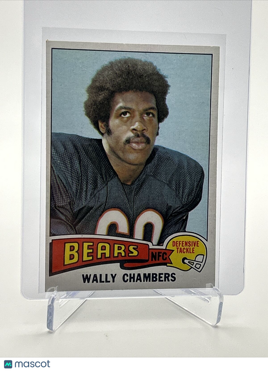 1975 Topps Wally Chambers Football Card #155 NM Quality FREE SHIPPING