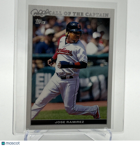 2022 Topps x Derek Jeter Jose Ramirez Baseball Card #29 Mint FREE SHIPPING