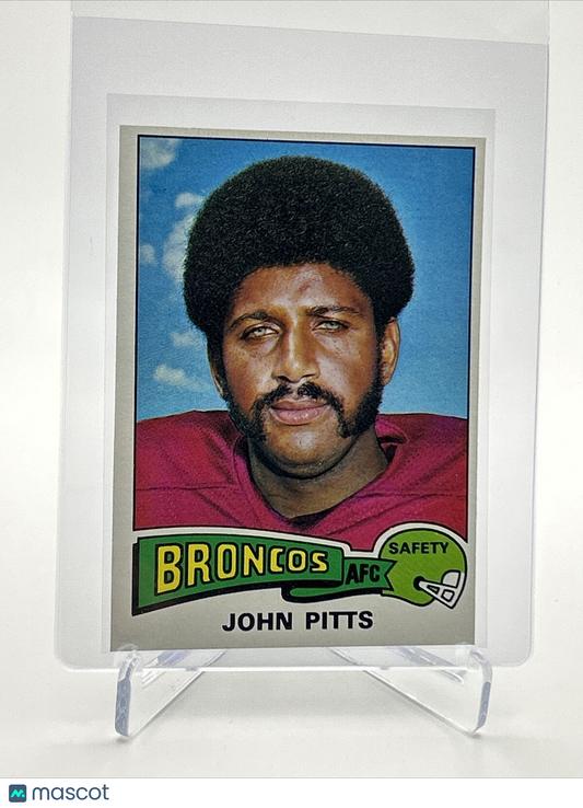 1975 Topps John Pitts Football Card #409 NM Quality FREE SHIPPING