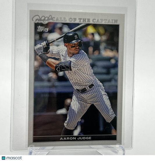 2022 Topps x Derek Jeter Aaron Judge Card #24 Mint FREE SHIPPING