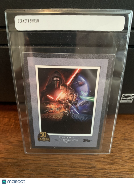 2021 Topps Now Star Wars Lucasfilm The Force Awakens Card #7 Mint FREE SHIPPING