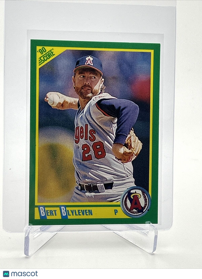 1990 Score Bert Blyleven Baseball Card #180 Mint FREE SHIPPING