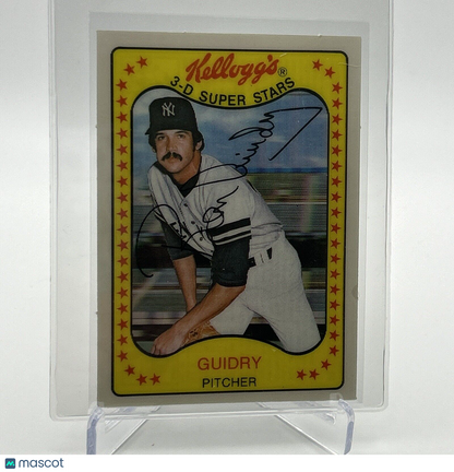 1981 Kellogg's Ron Guidry Baseball Card #45 NM-Mint FREE SHIPPING