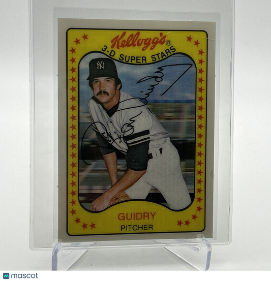 1981 Kellogg's Ron Guidry Baseball Card #45 NM-Mint FREE SHIPPING