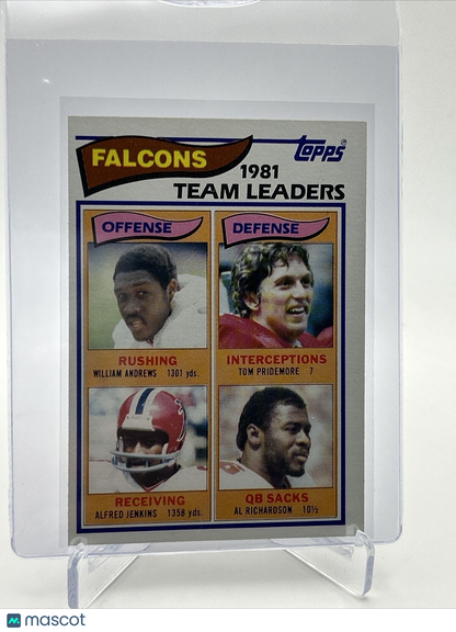1982 Topps Andrews/Jenkins/Pridemore/Richardson Card #271 NM-MT FREE SHIPPING