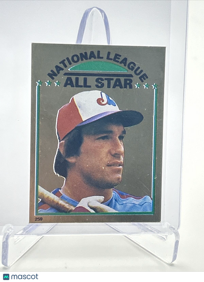 1981 Topps Stickers Gary Carter FOIL Baseball Card #259 NM-Mint FREE SHIPPING